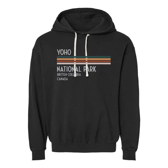 Yoho National Park Canada Garment-Dyed Fleece Hoodie