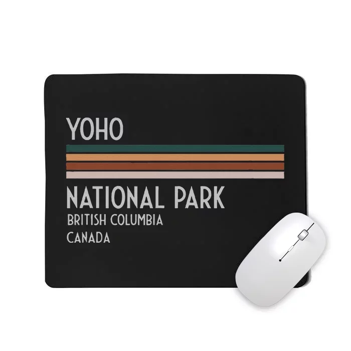 Yoho National Park Canada Mousepad