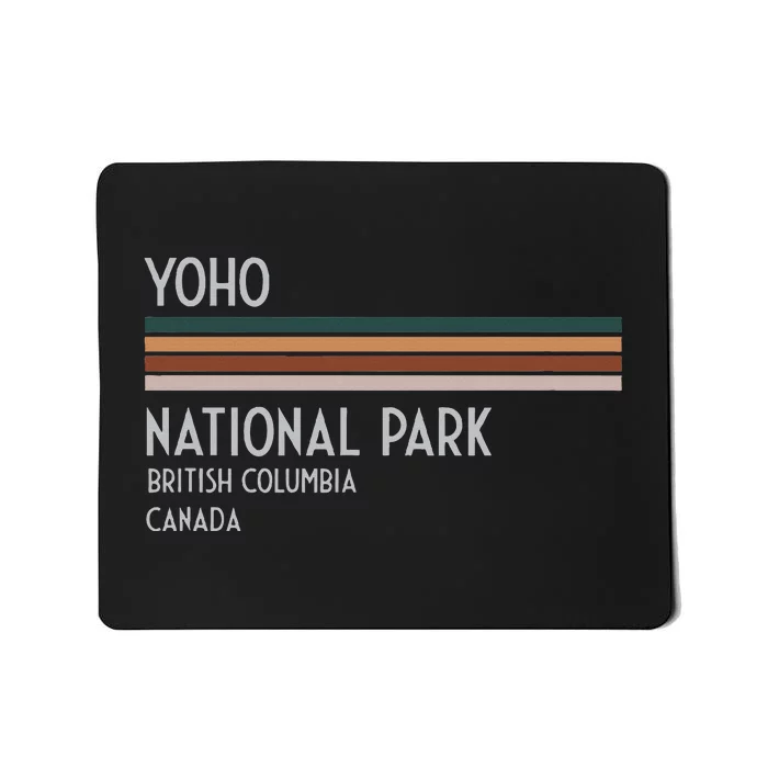 Yoho National Park Canada Mousepad