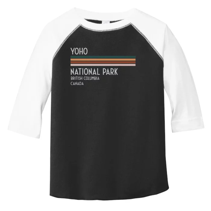 Yoho National Park Canada Toddler Fine Jersey T-Shirt