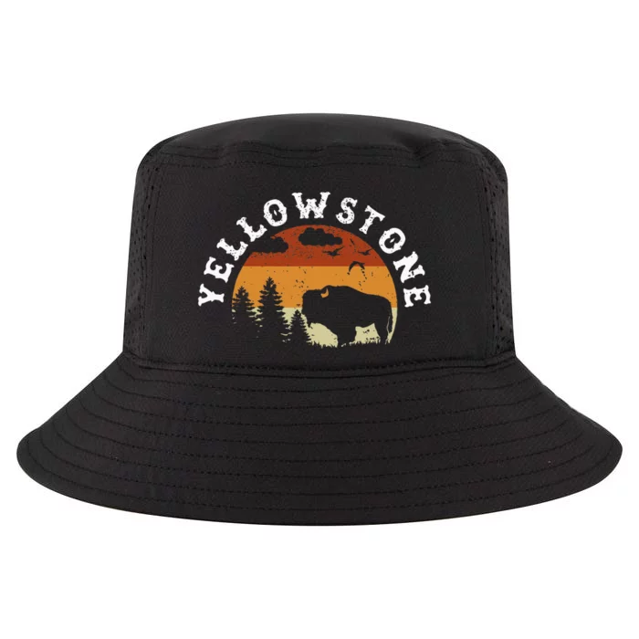 Yellowstone National Park Hiking And Outdoor Enthusiasts Cool Comfort Performance Bucket Hat