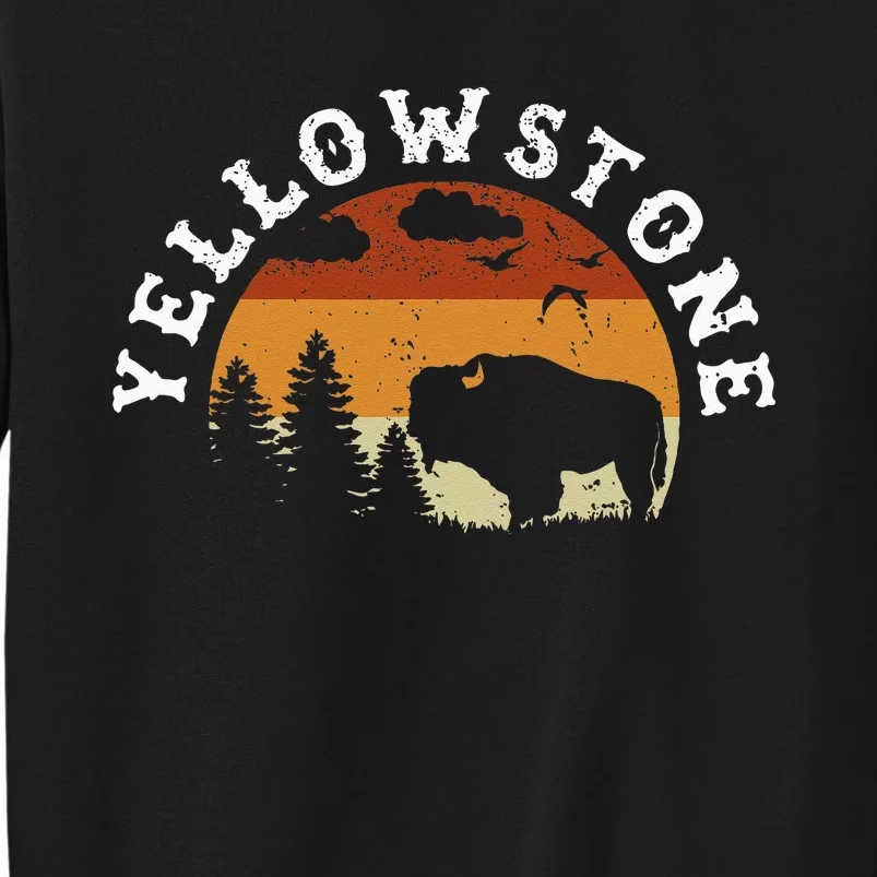 Yellowstone National Park Hiking And Outdoor Enthusiasts Tall Sweatshirt