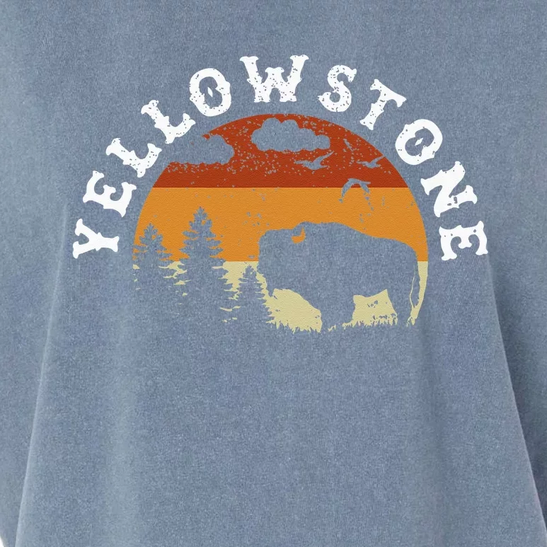 Yellowstone National Park Hiking And Outdoor Enthusiasts Garment-Dyed Women's Muscle Tee