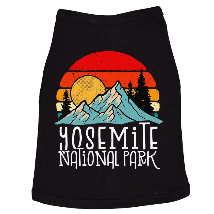 Yosemite National Park Tshirt, California National Park Doggie Tank