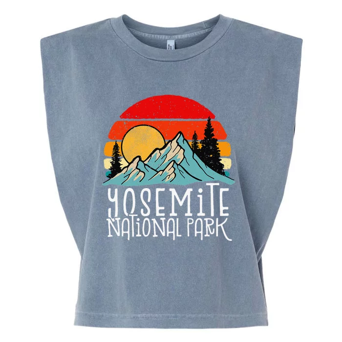 Yosemite National Park Tshirt, California National Park Garment-Dyed Women's Muscle Tee