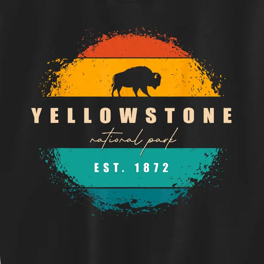 Yellowstone National Park Kids Sweatshirt