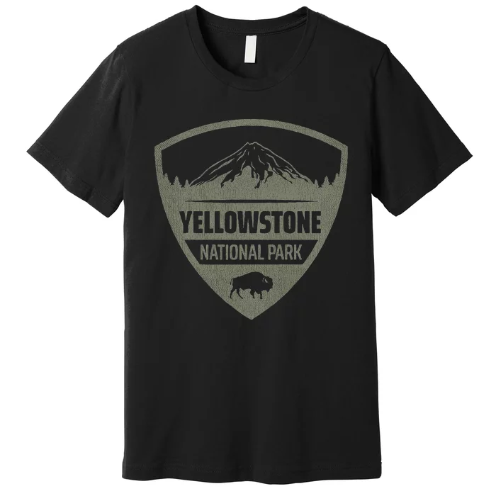 Yellowstone National Park Merchandise Yellowstone Souvenir Premium T-Shirt