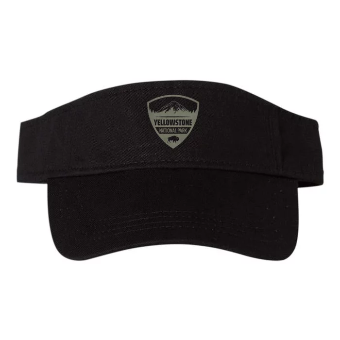 Yellowstone National Park Merchandise Yellowstone Souvenir Valucap Bio-Washed Visor