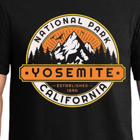 Yosemite National Park California Nature Hiking Outdoors Pajama Set