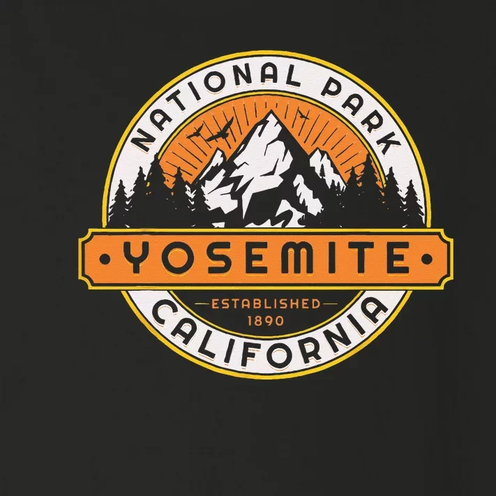 Yosemite National Park California Nature Hiking Outdoors Toddler Long Sleeve Shirt