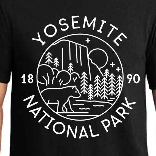 Yosemite National Park 1890 California Cute Gift Pajama Set