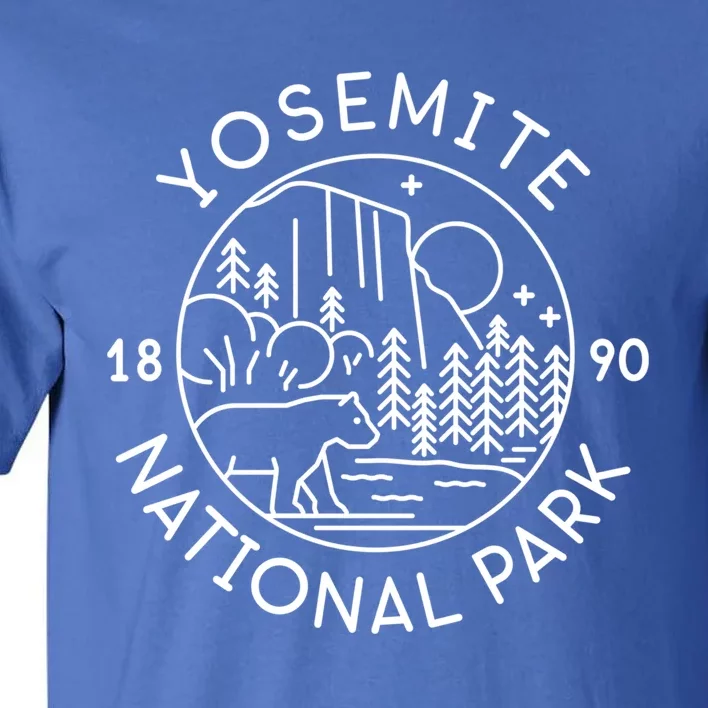 Yosemite National Park 1890 California Cute Gift Tall T-Shirt