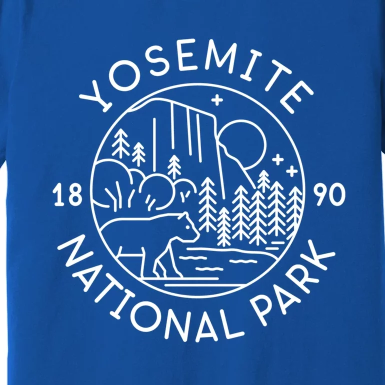 Yosemite National Park 1890 California Cute Gift Premium T-Shirt