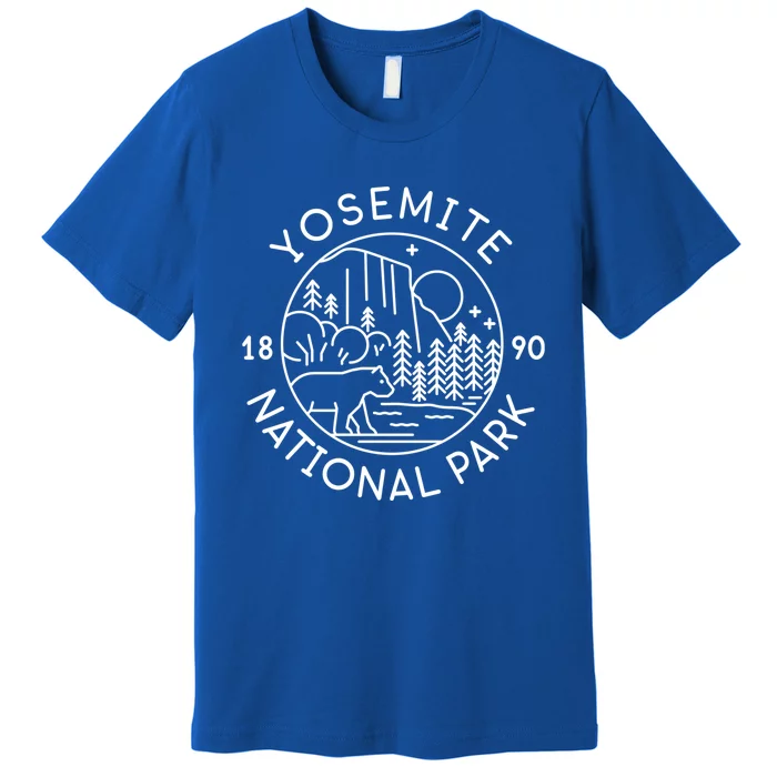 Yosemite National Park 1890 California Cute Gift Premium T-Shirt