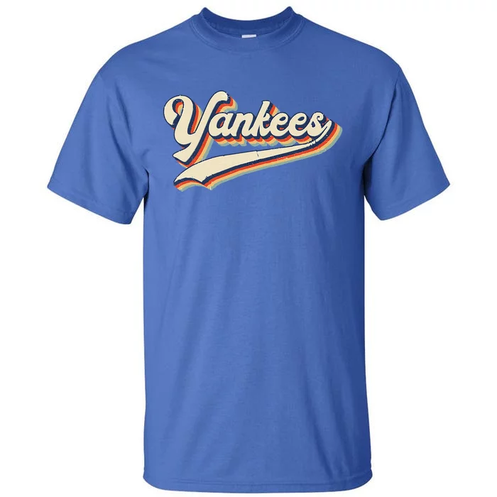 Yankee Name Retro Gift Sports Lover Tall T-Shirt