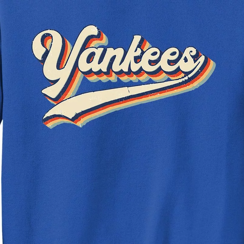 Yankee Name Retro Gift Sports Lover Tall Sweatshirt