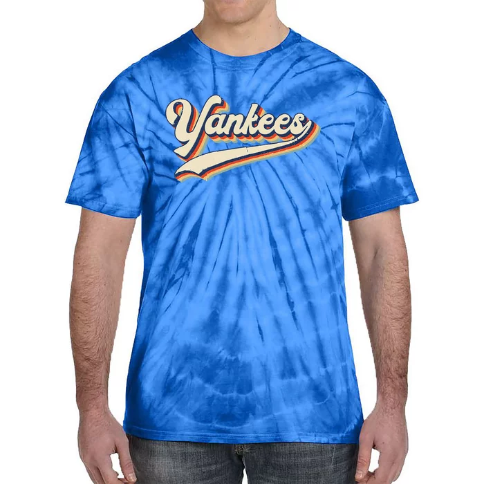 Yankee Name Retro Gift Sports Lover Tie-Dye T-Shirt