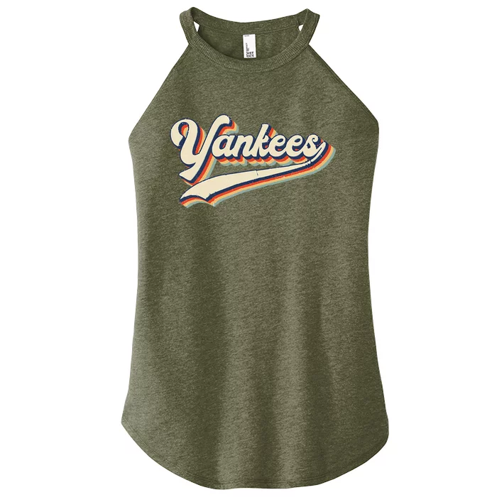 Yankee Name Retro Gift Sports Lover Women’s Perfect Tri Rocker Tank