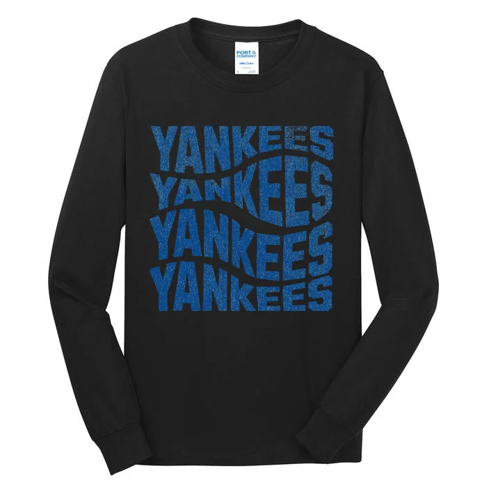 Yankee Nickname Retro Vintage Tall Long Sleeve T-Shirt