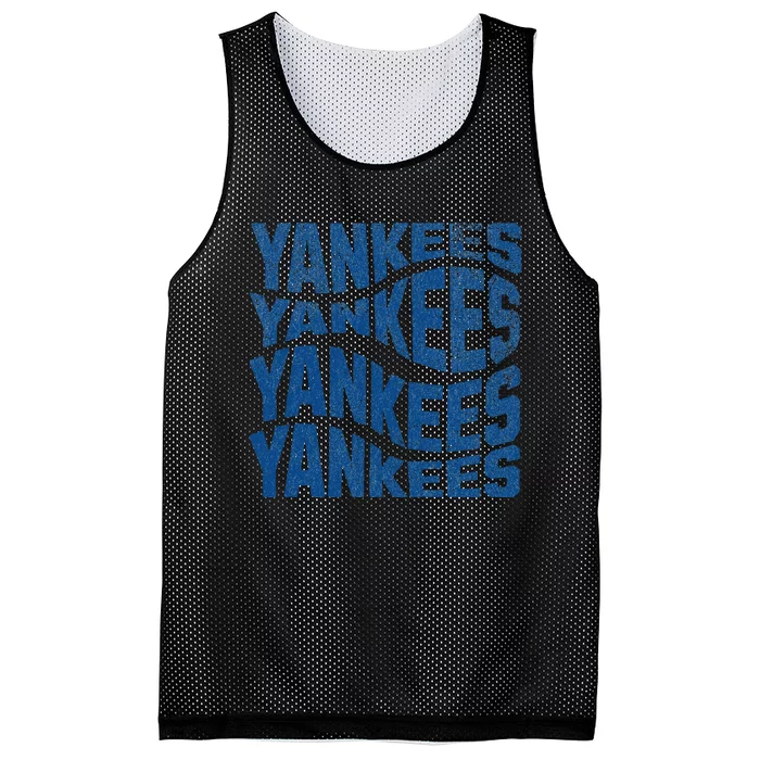 Yankee Nickname Retro Vintage Mesh Reversible Basketball Jersey Tank