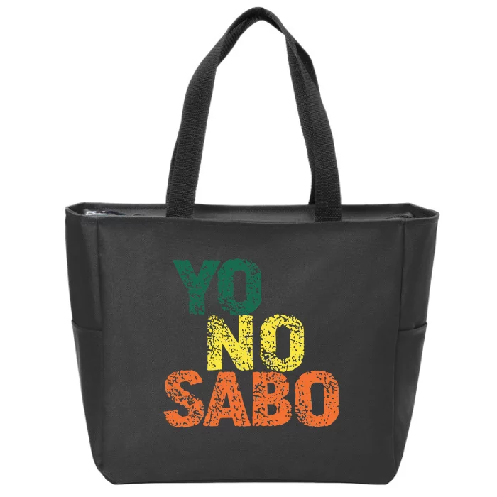 Yo No Sabo Zip Tote Bag