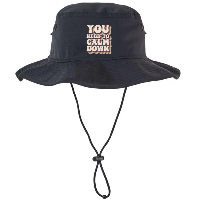 You Need To Calm Down T Legacy Cool Fit Booney Bucket Hat