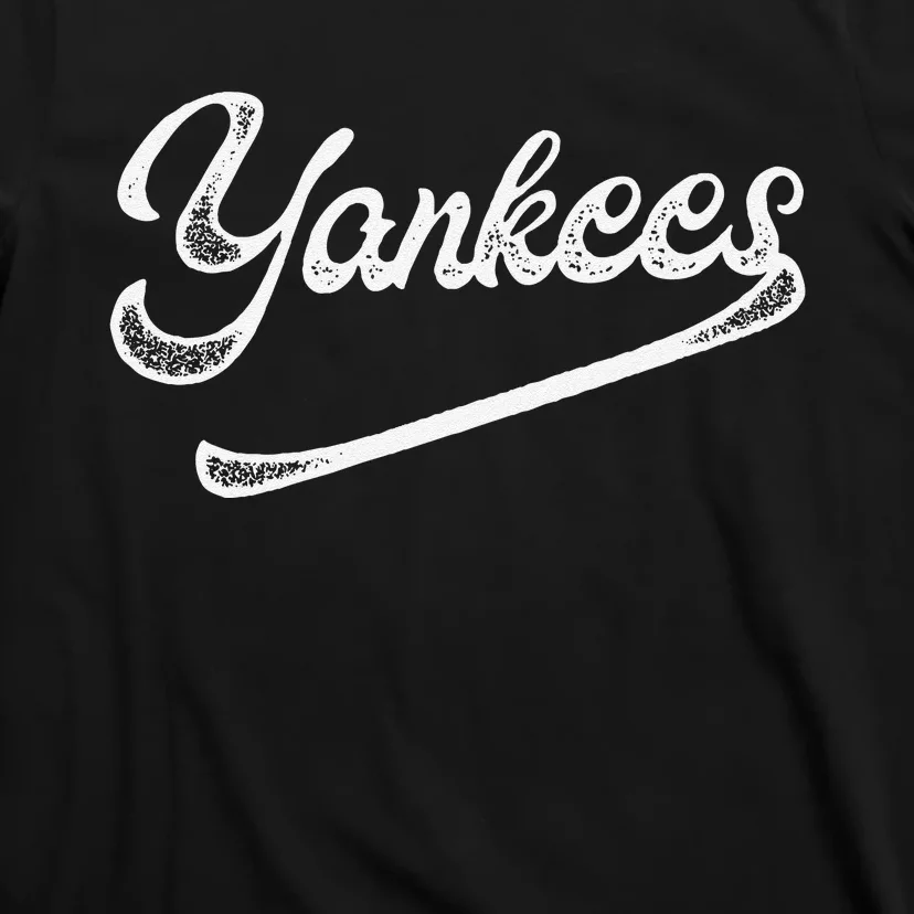 Yankees Name Vintage Retro Gift Sports lovers T-Shirt