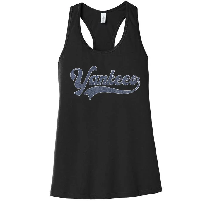 Yankee Name Vintage Retro Women's Racerback Tank