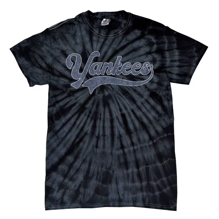 Yankee Name Vintage Retro Tie-Dye T-Shirt