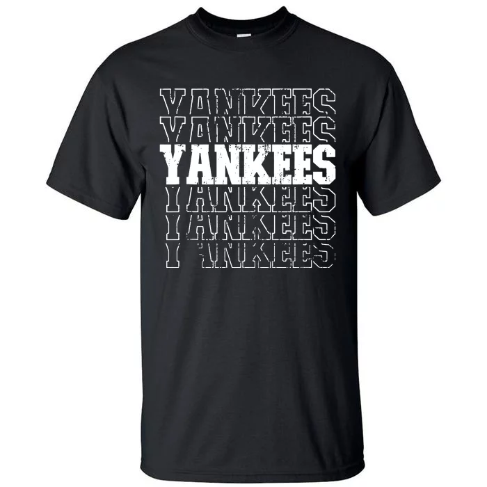 Yankee Name Vintage Retro Sports Lover Tall T-Shirt