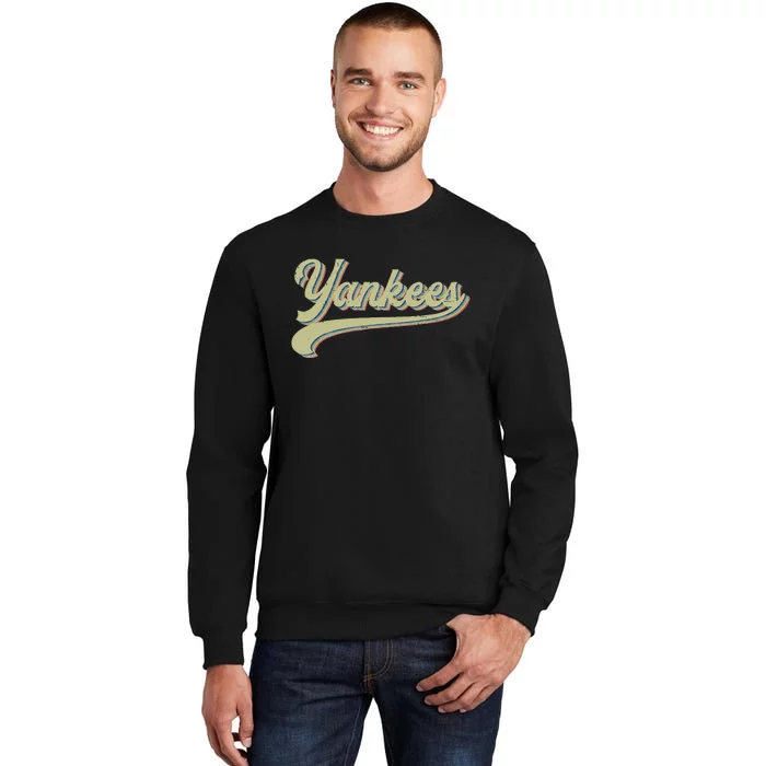 Y.A.N.K.E.E Nickname Vintage Sports Tall Sweatshirt