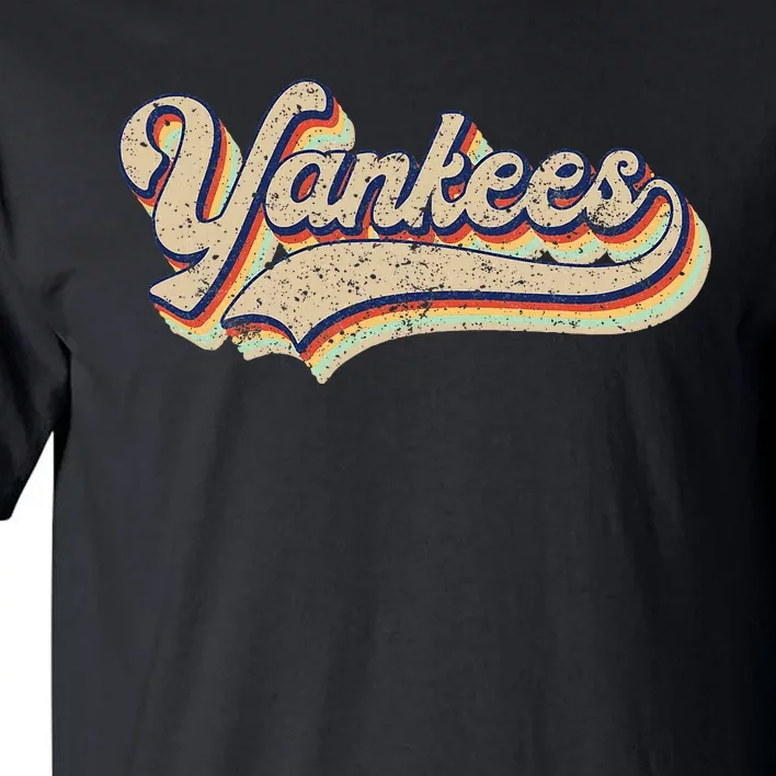 Y.A.N.K.E.E.S Name Vintage Retro Baseball Lovers Tall T-Shirt