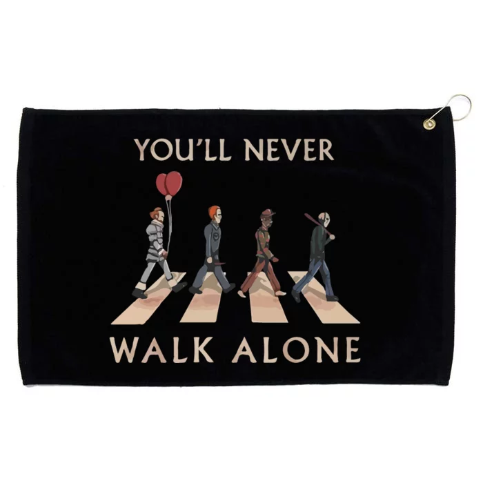 Youll Never Walk Alone Halloween Grommeted Golf Towel