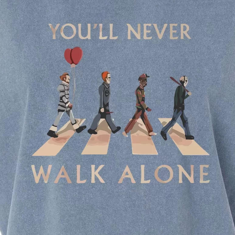 Youll Never Walk Alone Halloween Garment-Dyed Women's Muscle Tee