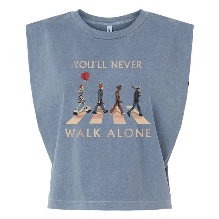 Youll Never Walk Alone Halloween Garment-Dyed Women's Muscle Tee