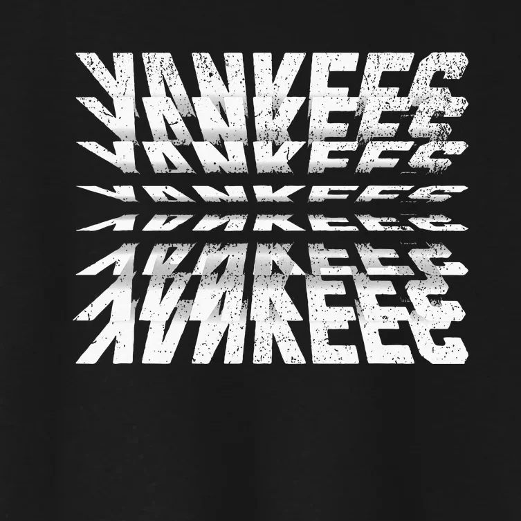 Y.A.N.K.E.E.S Nickname Women's Crop Top Tee