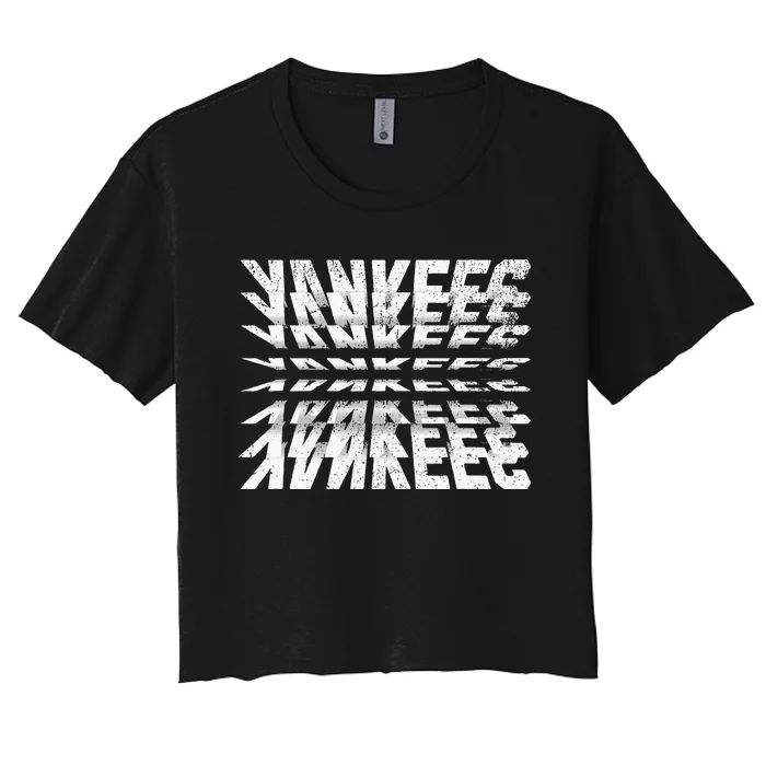 Y.A.N.K.E.E.S Nickname Women's Crop Top Tee