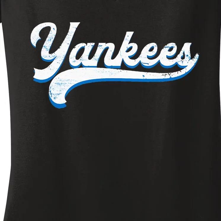 Y.A.N.K.E.E.S Nickname Women's V-Neck T-Shirt