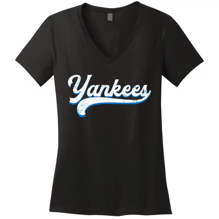 Y.A.N.K.E.E.S Nickname Women's V-Neck T-Shirt