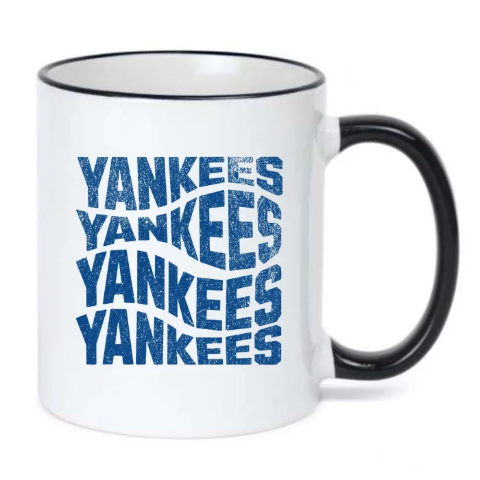 Y.A.N.K.E.E.S Nickname Black Color Changing Mug