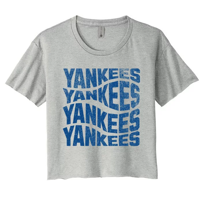 Y.A.N.K.E.E.S Nickname Women's Crop Top Tee