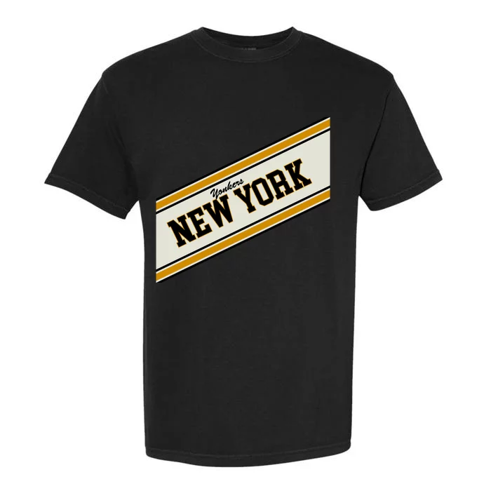 Yonkers New York Varsity Logo Garment-Dyed Heavyweight T-Shirt