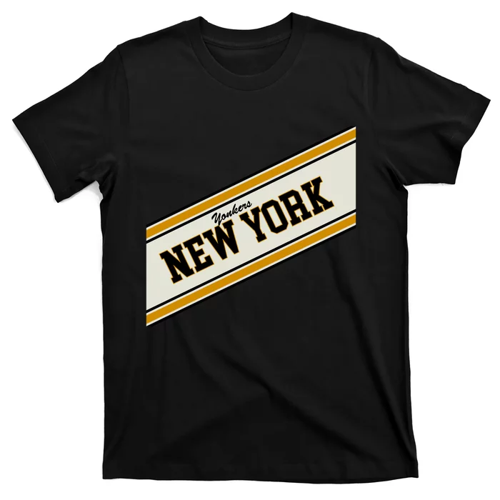 Yonkers New York Varsity Logo T-Shirt