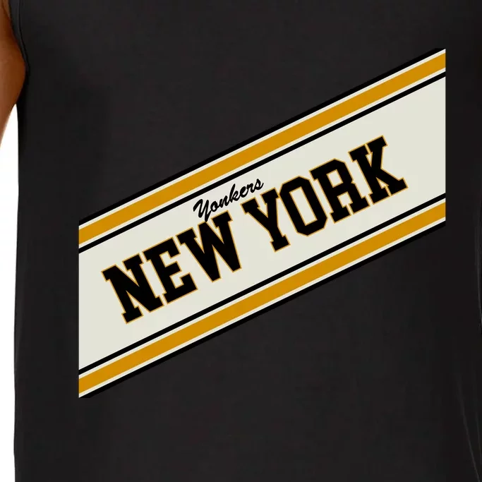 Yonkers New York Varsity Logo Comfort Colors® Tank Top