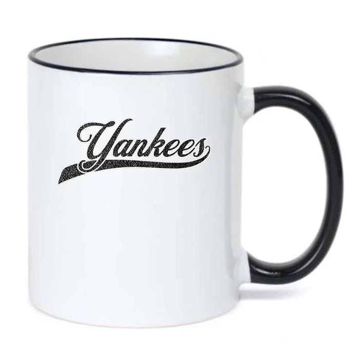 Yankee Nickname Black Color Changing Mug