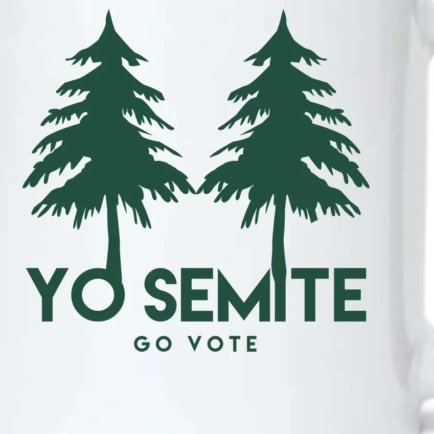 Yo Semite Go Vote Anti Trump Black Color Changing Mug