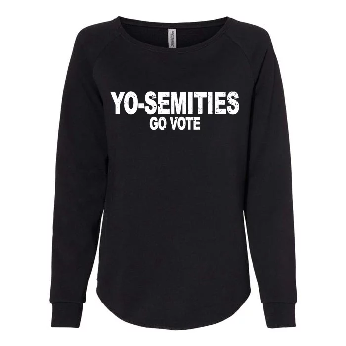 Yo-Semities Go Vote Womens California Wash Sweatshirt