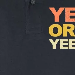 Yeet Or Be Yeeted Yeet Dank Meme Gift Softstyle Adult Sport Polo