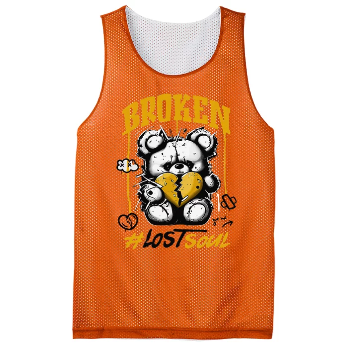 Yellow Ochre Black White Color Match Mesh Reversible Basketball Jersey Tank