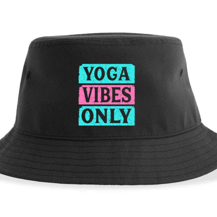 Yoga Vibes Only Sustainable Bucket Hat